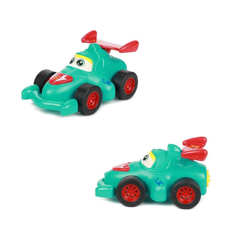Afbeelding laden in galerijviewer, Toi-toys toi toys little stars raceauto cartoon met frictie
