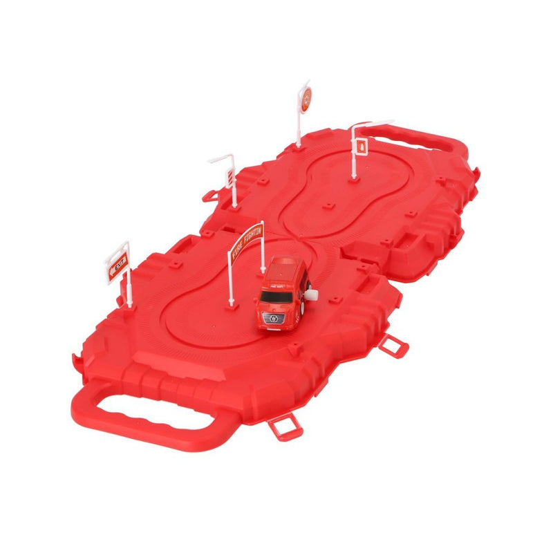 Load image into Gallery viewer, Toi-toys raceset in koffer verschillende kleuren
