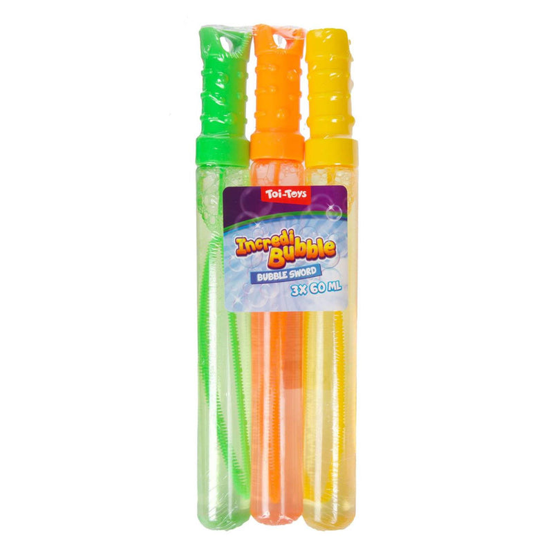 Afbeelding laden in galerijviewer, Toi-toys toi toys incredibubble bellenblaasstaaf 60ml set a 3 stuks 2 assorti
