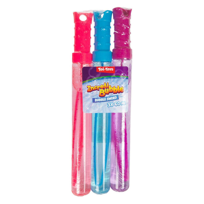 Afbeelding laden in galerijviewer, Toi-toys toi toys incredibubble bellenblaasstaaf 60ml set a 3 stuks 2 assorti
