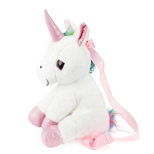 Toi-toys eenhoorn knuffel rugzak 30 cm