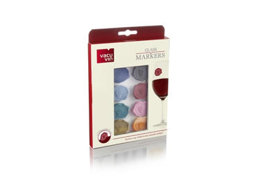Vacu vin vacuvin glass markers classic set van 8 stuks