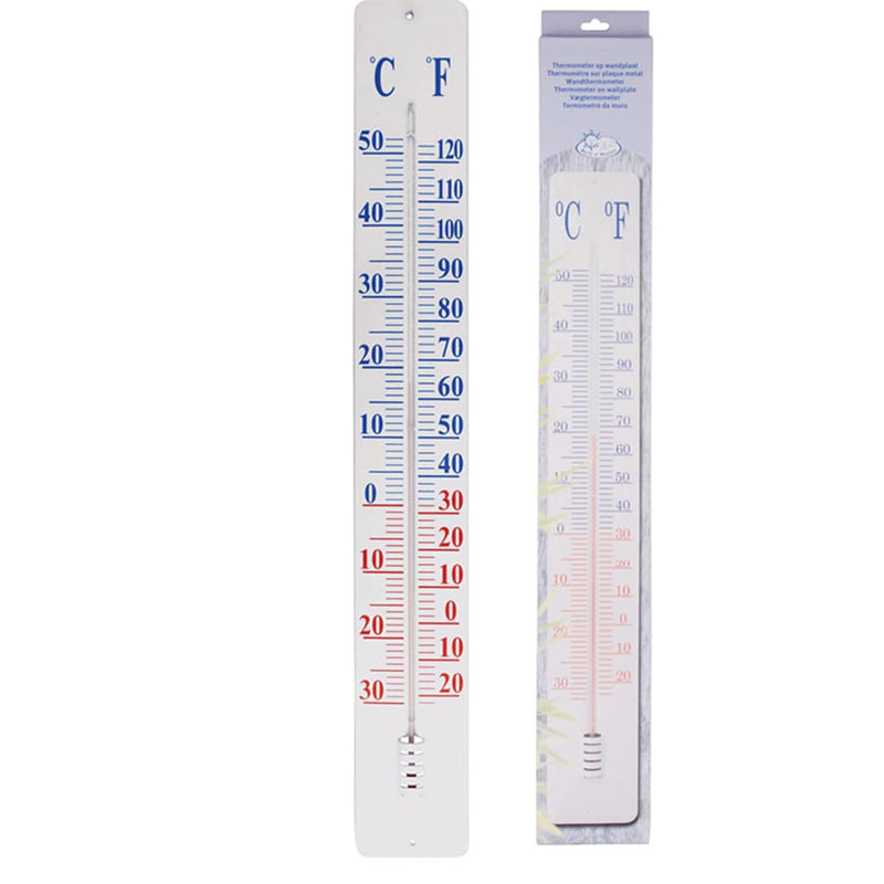 Load image into Gallery viewer, Esschert design thermometer op wandplaat th9 90 cm
