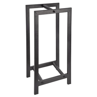 Esschert design houtopslagrek zwart
