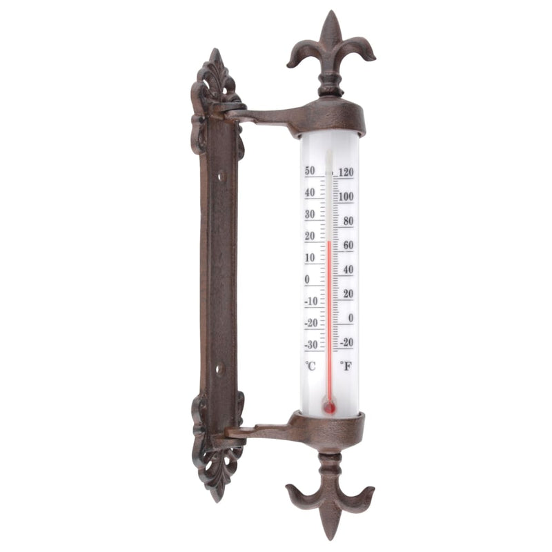 Load image into Gallery viewer, Esschert design raamkozijnthermometer gietijzer
