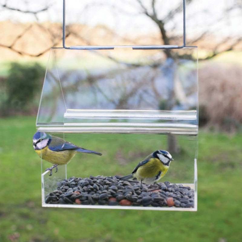 Load image into Gallery viewer, Esschert design vogelvoedertafel hangend acryl
