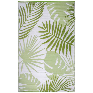 Esschert design buitenkleed 241x152 cm jungle bladeren oc22