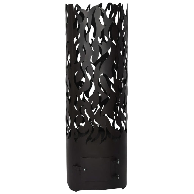 Load image into Gallery viewer, Esschert design vuurton flames koolstofstaal zwart ff408
