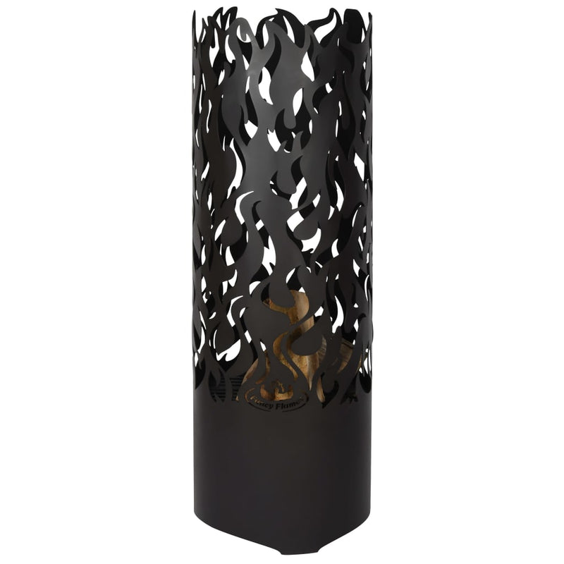 Load image into Gallery viewer, Esschert design vuurton flames koolstofstaal zwart ff408
