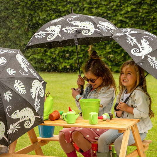 Esschert design kinder paraplu kameleon kleurveranderend ø88cm