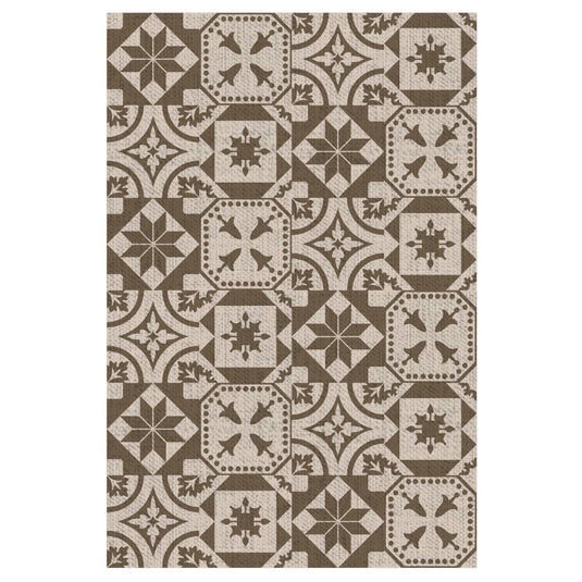 Esschert design buitenkleed portugese tegels 182x122 cm