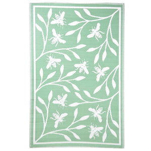Esschert design buitenkleed bijenprint 182x122 cm