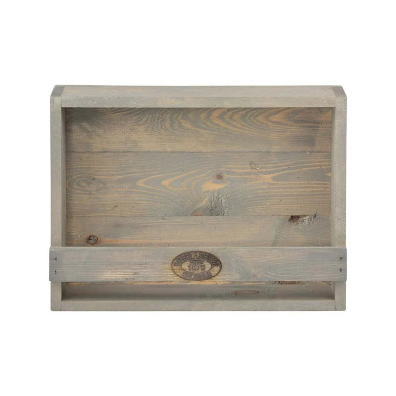 Load image into Gallery viewer, Esschert design houten bloempothouder 12.3x39.1x28.9 cm grijs
