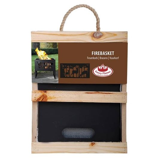 Esschert design vuurkorf hert rechthoekig