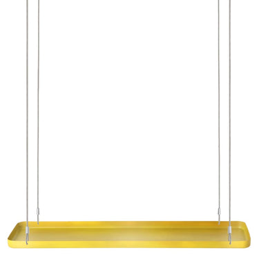 Esschert design plantenblad hangend rechthoekig l goudkleurig