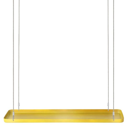 Esschert design plantenblad hangend rechthoekig l goudkleurig