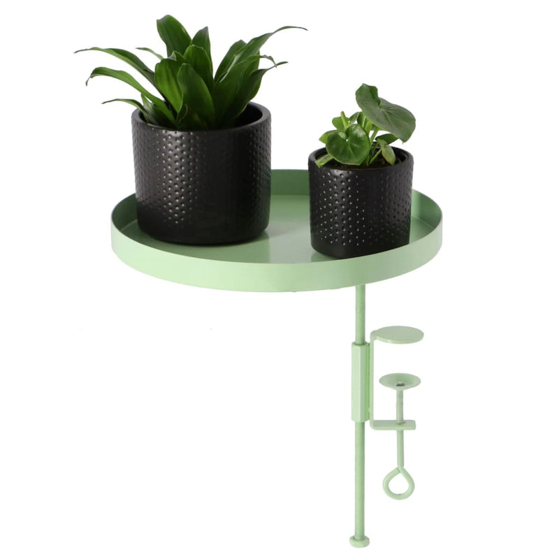 Load image into Gallery viewer, Esschert design plantenblad met klem rond l groen
