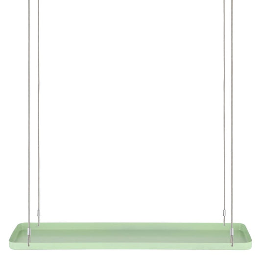 Esschert design plantenblad hangend rechthoekig l groen
