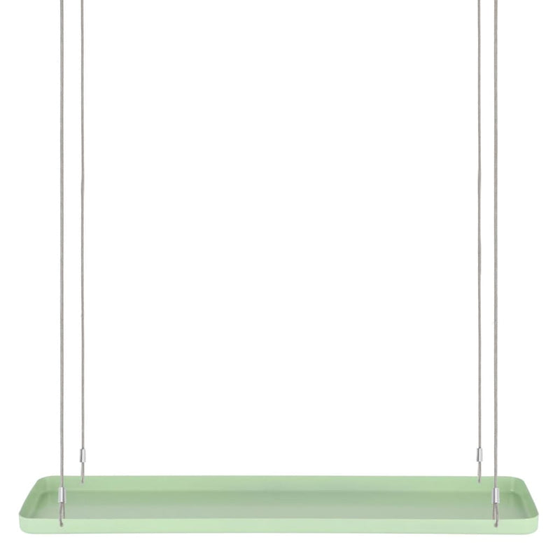 Load image into Gallery viewer, Esschert design plantenblad hangend rechthoekig l groen
