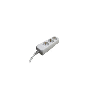 Stekkerdoos tcd 3v+ra 3 meter 3x1.5mmâ² wit
