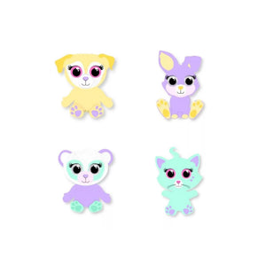 Ojo pasen pluche collectables 10cm 4 assorti