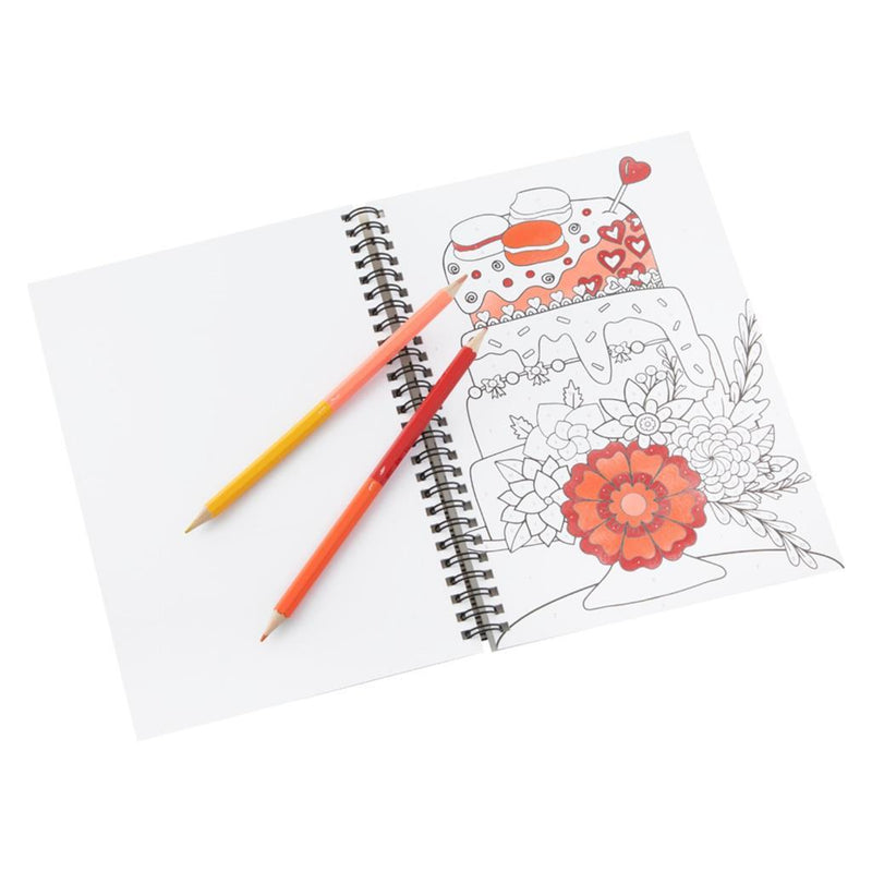 Load image into Gallery viewer, Kleuren op Nummer Kleurboek met Kleurpotloden.
