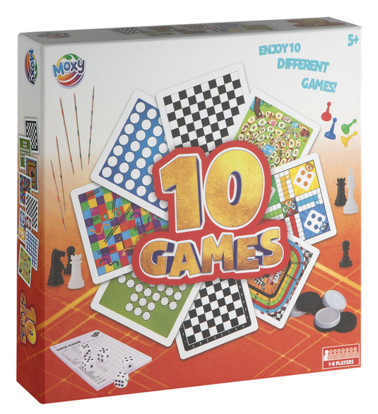 Creative craft group klassieke bordspellen box 10in1
