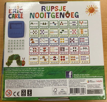 Rupsje nooitgenoeg leer rekenen. 3+