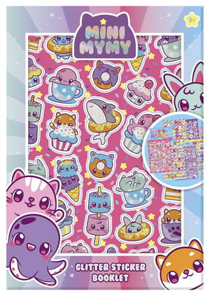 Creative craft group mini mymy glitter stickerboekje a5