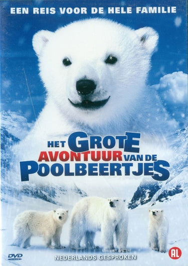 Dvd grote avontuur van de poolbeertjes.
