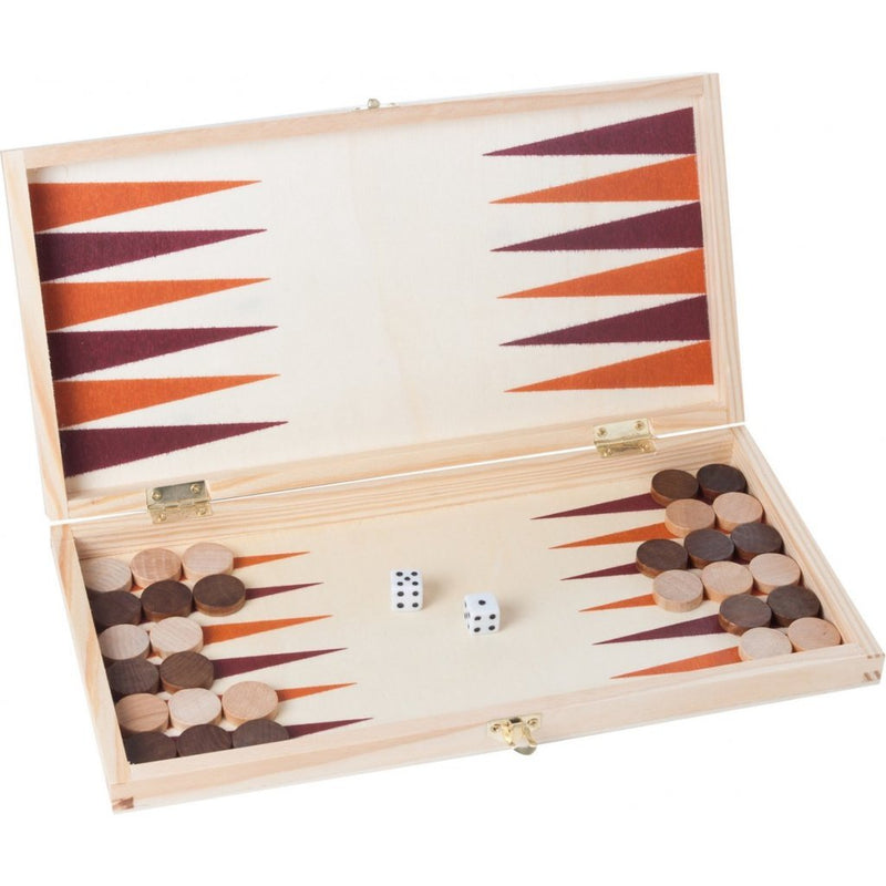 Load image into Gallery viewer, Longfield schaak backgammon cassette hout 30x16x4 cm | 2 stuks

