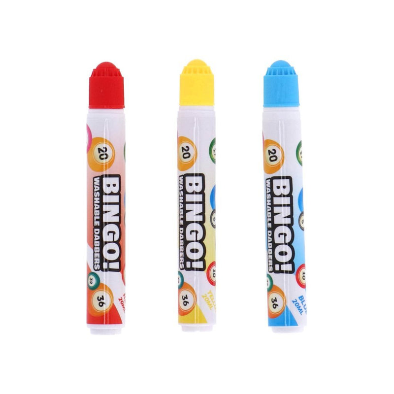 Load image into Gallery viewer, Longfield engelhart bingo stiften 3 stuks rood geel blauw
