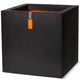 Capi plantenbak urban smooth vierkant 40x40x40 cm zwart kbl903
