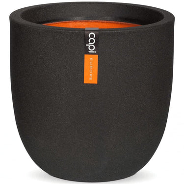 Capi bloempot urban smooth 54x52 cm zwart kbl935