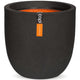 Capi bloempot urban smooth 54x52 cm zwart kbl935