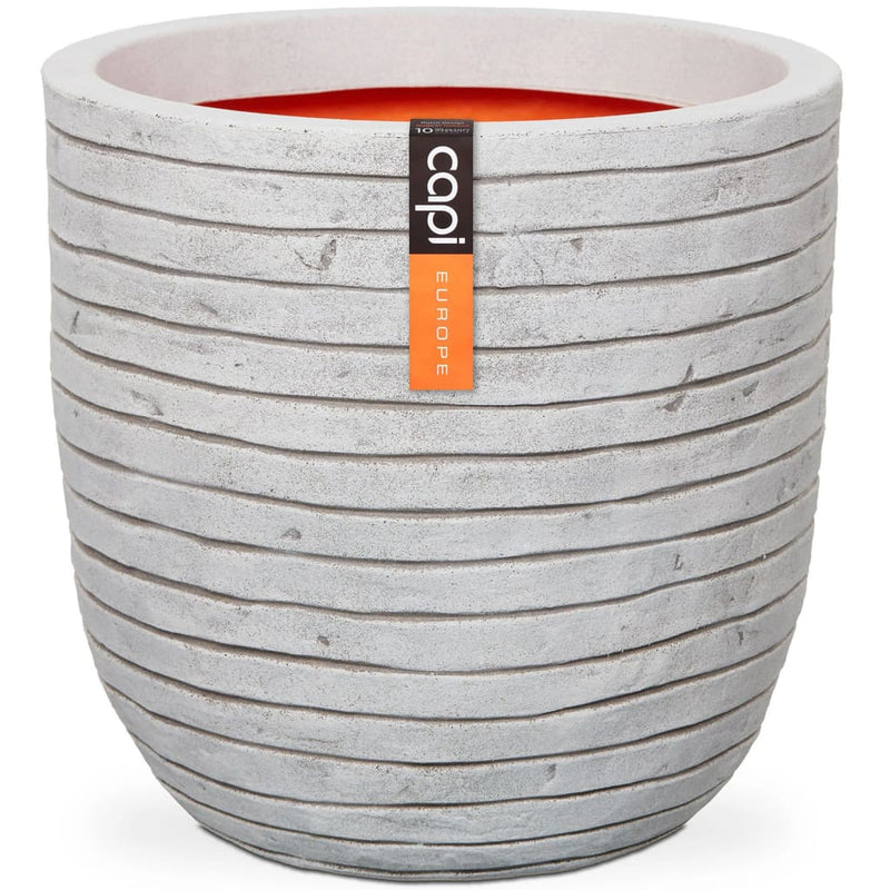 Load image into Gallery viewer, Capi Capi Bloempot Nature Row 43x41 cm ivoorkleurig KRWI933
