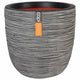 Capi bloempot nature rib 43x41 cm antraciet kofz933