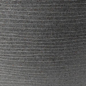 Capi bloempot arc granite laag 61x25 cm antracietkleurig
