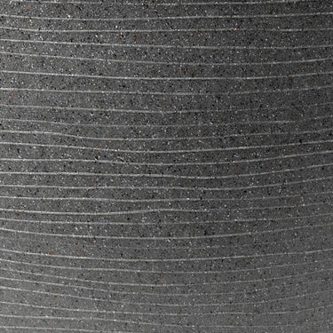 Capi bloempot arc granite laag 61x25 cm antracietkleurig