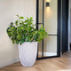 Capi bloempot groove elegant 46x58 cm ivoorkleurig