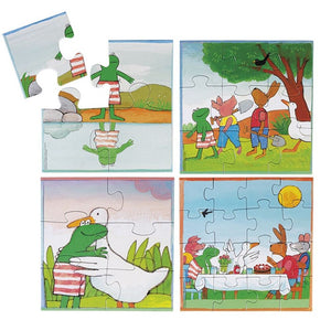 Bambolino kikker puzzel 4 in 1. 3+