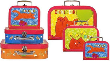 Kofferset dikkie dik 3-delig