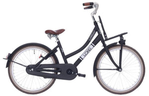 Hulzebos cycle parts b.v. bfk 20 load meisjes rn zwart mat - 20lmd80