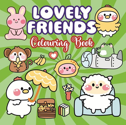 Cozy 2: kleurboek friends 12 st 4 as