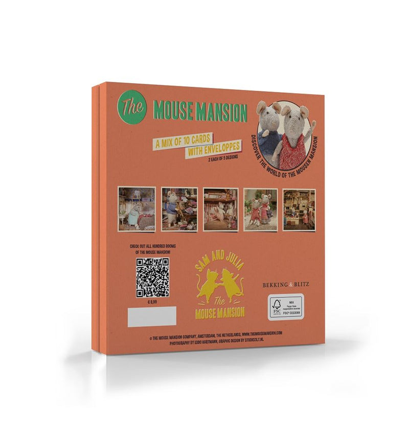 Afbeelding laden in galerijviewer, Het muizenhuis kaartenset - mix set
