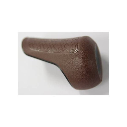 Gazelle handvat dop 105mm bruin rechts