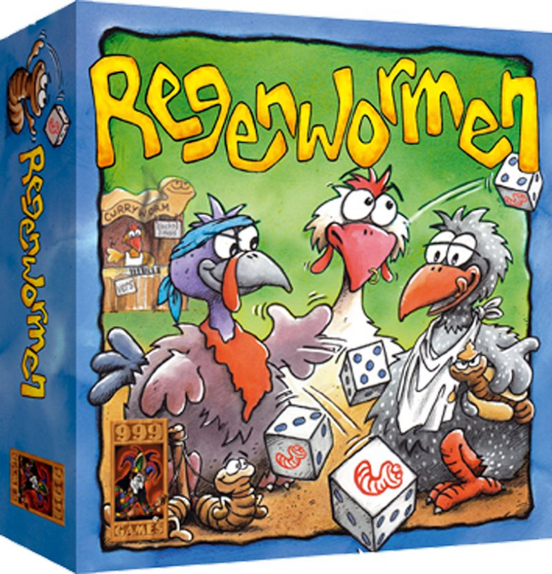 ギャラリービューアに画像をロードする, 999games 999 games regenwormen dobbelspel (nederlands, 2 - 7 spelers, 20 minuten, vanaf 8 jaar)
