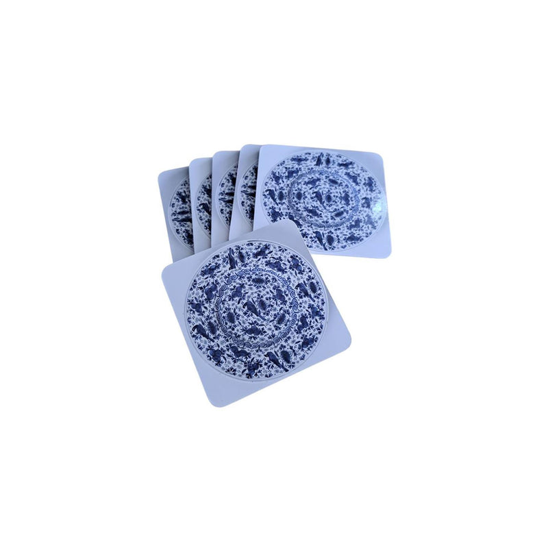 Afbeelding laden in galerijviewer, Mtd onderzetters delfts blauw doosje a 6 stuks
