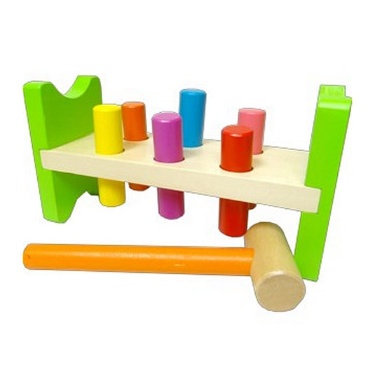 Simply for kids houten hamerbank + hamer