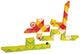 Houten flexi dier. 4 assortie. 3+